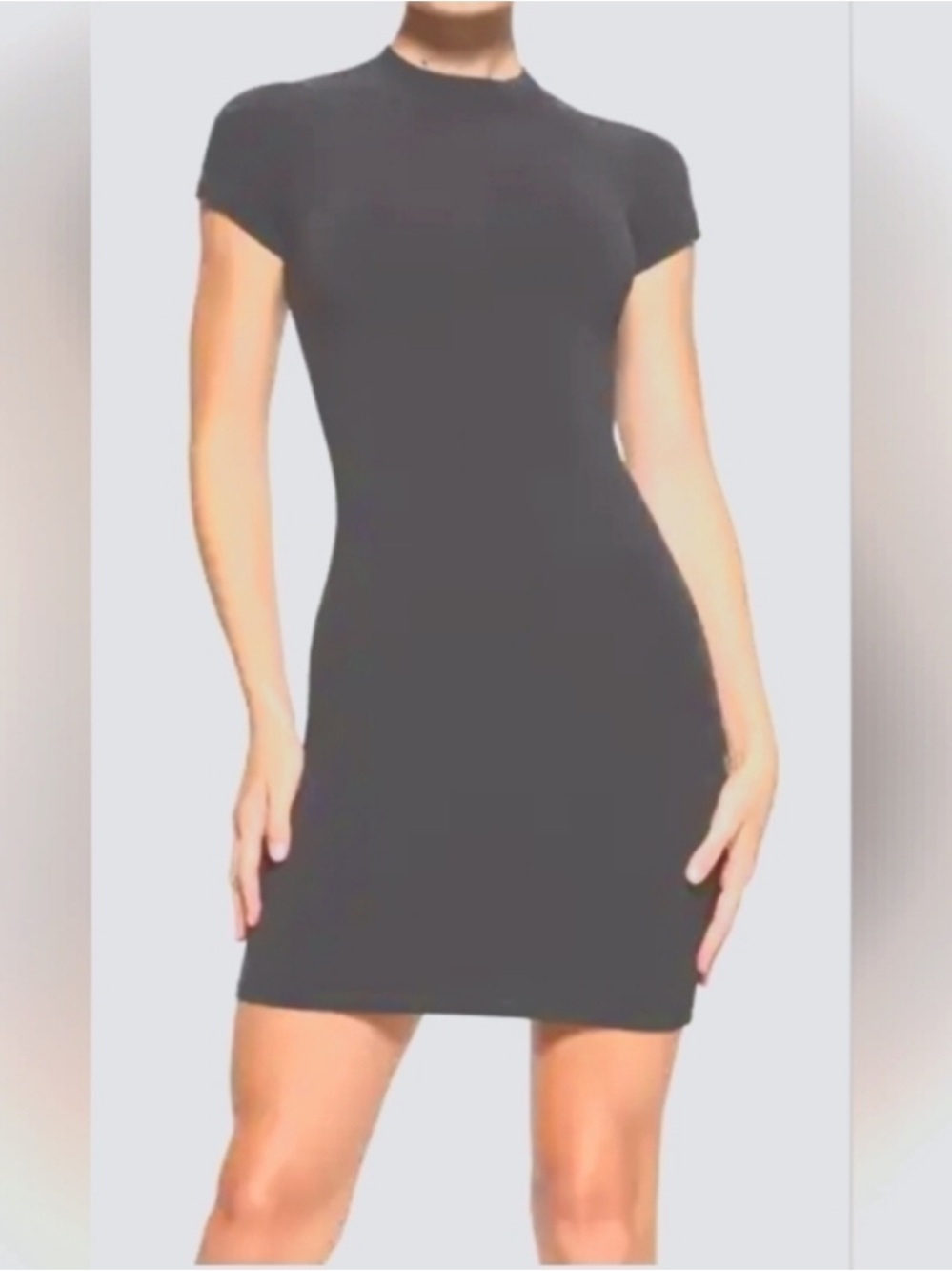 NWT SKIMS Recycled Swim T-Shirt Swim Dress Grey | Women’s 4X